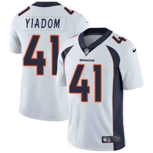 Nike Men & Women & Youth Broncos 41 Isaac Yiadom White NFL Vapor Untouchable Limited Jersey,We sell and wholesale Nike Men & Women & Youth Broncos 41 Isaac Yiadom White NFL Vapor Untouchable Limited Jersey on line form chian!
